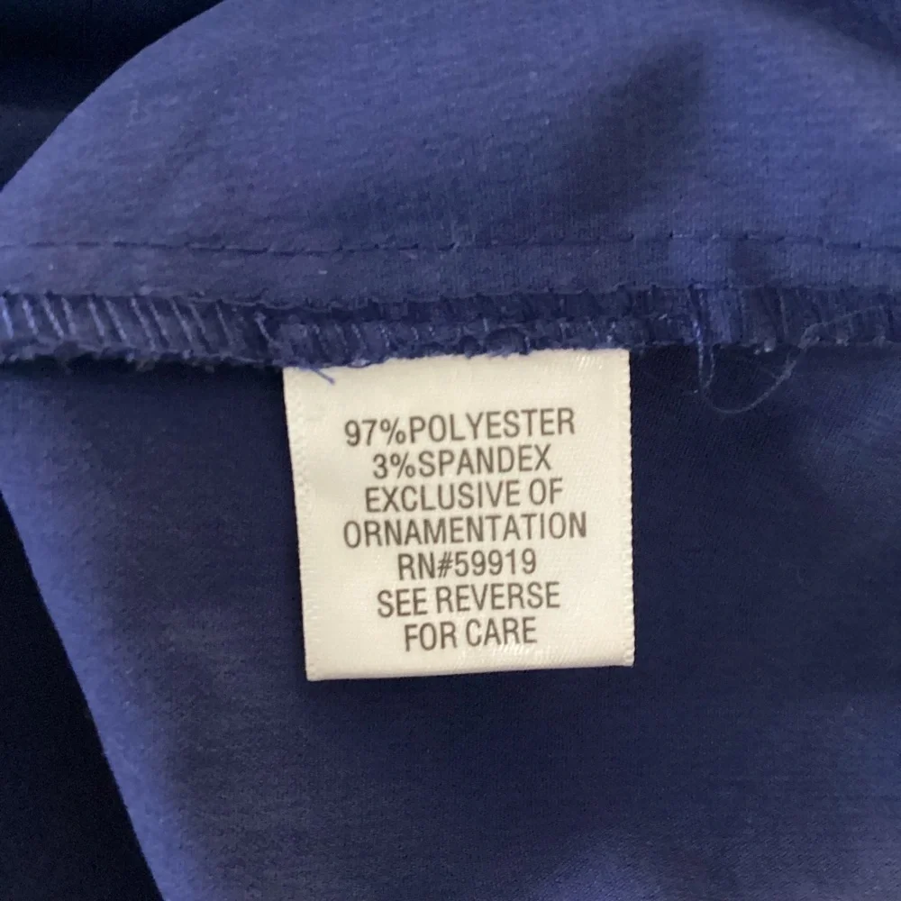 CROFT AND BARROW PLUS SIZE‎ 1X TOP BLUE SHIMMERY SPARKLY BLOUSE LONG SLEEVES EUC - Picture 9 of 9